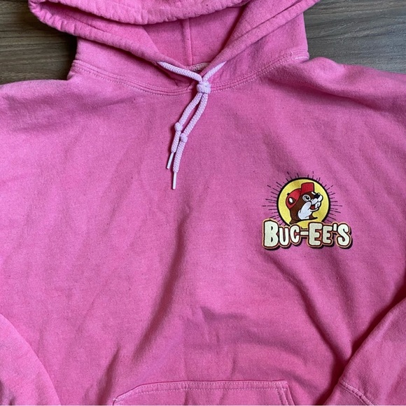 Buc-ee's Pink Hoodie - Picture 2 of 5